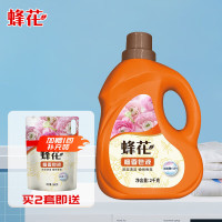 蜂花洗衣液檀香洗衣皂液易漂洗去污去渍机洗手洗皂液持久留香家用 蜂花檀香皂液 2kg 1桶 洗衣液