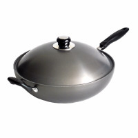 苏泊尔硬质无涂层炒锅健康炒锅 明火燃气通用圆底炒菜锅具 PC36C1 36CM