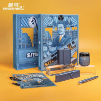 派克&昔马联名礼盒 七夕节高档生日礼物情人节日便携迷你全身防水 冰河先生礼盒装[电动剃须刀+派克联名笔+皮套]