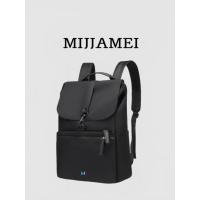 米茄美MIJIAMEI 韩版男士大容量商务旅行背包出差通勤潮流双肩包 MJM-5252B