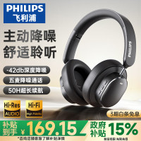 飞利浦(PHILIPS)TAH5519 头戴式无线蓝牙耳机