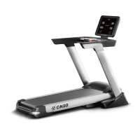 CAGO 跑步机(LED显示)体能训练健身器材 CG89TSL-1 S