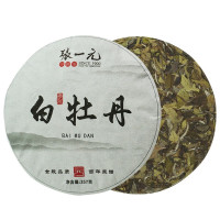 张一元 紧压白牡丹(白茶饼)357克