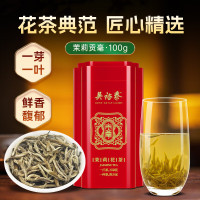 吴裕泰 贡毫茉莉花茶100g