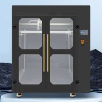 普伟 PW-D100 PLUS 工业级3D打印机直线导轨全封闭恒温 白色 BDZSSC