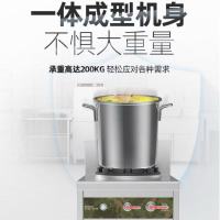 乐创 商用燃气单头低背矮汤炉 天然气/液化气可选酒店厨房企业燃气灶 LC-JG-DA1 BDZSSC