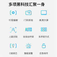 歌派 G6S(人脸识别+智能猫眼款)指纹锁 BDZSSC