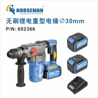 诺斯曼 无刷锂电重型电锤 30mm 二电一充 602366 (1台) BDZSSC