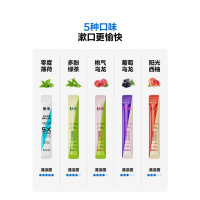 参半 桃气乌龙味益生菌清新便携漱口水(20条装)胶盒装