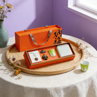 素言茶坊 百财纳福老白茶香鼎香炉茶巾百财杯 BDZSSC