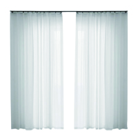 愉悦之家 1m*2.7m(挂钩款)白色 G-悦纱飘逸窗纱 1.00 米/片 (计价单位:片) 白色