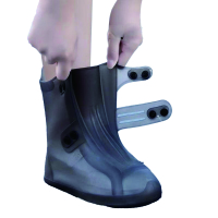 萨威帝尔SWYX-1102 42码 按扣款中筒硅胶鞋套雨鞋(计价单位:双)黑色