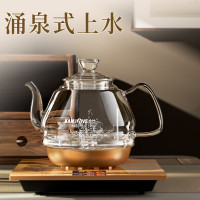 萨威帝尔优选 金灶涌泉式全自动上水电热水壶 0.8L玻璃烧水壶