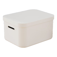 金隆兴 办公纸箱搬家塑料款打包箱书箱收纳盒资料收纳箱小号档案储物箱文件箱带扣手A1033