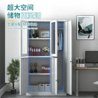 星都更衣柜储物柜 家用钢制食品工厂员工寄存包带锁存放铁皮鞋柜15门