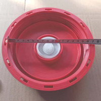 工途1000公斤升吨桶盖子集装桶加厚能用带呼吸阀15厘米进吸气盲盖 带呼吸阀16.2厘米带耐酸碱垫