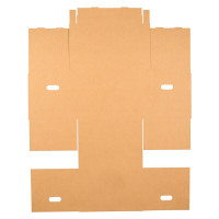 泰档档案箱会计档案箱办公纸箱 大号空白档案箱45*34.5*25cm 10个装 K4534525-10