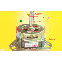豫泰睿半自动洗衣机洗涤电机洗桶电动机马达XD-150 150W轴12mm