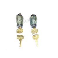 农用车工程车拖拉机叉车柴油发电机JK423汽车点火开关钥匙启动锁 JK423B 中生