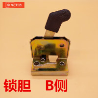 工马装载机铲车工程车电动车502门锁通用定位锁工程机械配件厂家直销 锁胆(B侧 )