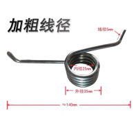 丽田半电动堆高车弹簧电动叉车电瓶升高车装卸车插电式液压堆高机零件 半电动手柄弹簧