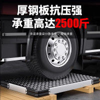 亚伦大力士平板车小推车拉货推车折叠便携板车手推车商用仓库快递拖车 70*45 [4寸耐磨轮]银载重850