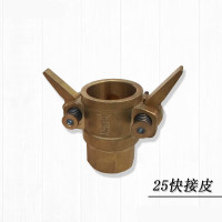 定制液化气槽车配件鹤管装卸车臂金属软管全铜接头液相气相管适配 25快接皮