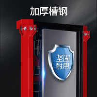 杭鸽电动堆高车手动升高车油缸升降手推液压搬运车叉车装卸堆高机 200公斤-定向轮升高2米