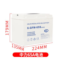 小金刚叉车电池电动叉车蓄电池电动搬运车地牛堆高车电池 中力65A电池