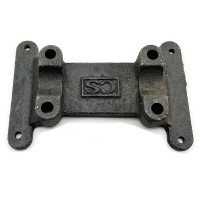 工地电动三轮车车把座小骑兵平板车上下把座压把夹底座翻斗车配件 上把座o3