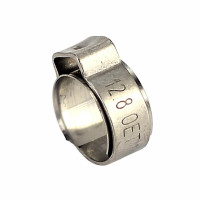 柳阳卡箍304不锈钢管夹卡扣 德国原装16.8内衬喉箍 1个