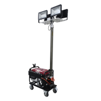 顶火 GMD6111 400W IP66 AC220V 白光 发电机功率10KW 色温6000K 多功能自动升降照明灯 (计价单位:台) 红色