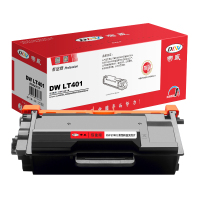 帝威DW高容量环保墨盒帝威(DW) LT401 打印量3000页(无芯片)专业版 适用联想LJ4000D/LJ5000DN/M8650DN 墨粉盒 1 只/高速打印持久耐用雅黑设计
