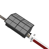 奔冲 BC128、额定功率2W、额定电压3.7V、防护等级IP66、光源类别LED、闪光频率0.5HZ 斜拉线警示灯 (计价单位:盏) 黑色