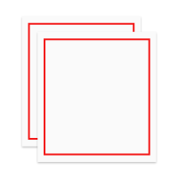 法品瑞 FPR-55 260mm*299mm 30张/盒 PVC 胶贴 1.00 卷/盒 (计价单位:盒) 白色
