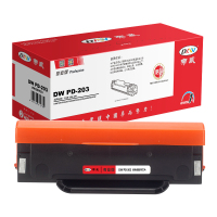 帝威(DW) PD-203 打印量1600页 (一体式)(带芯片)专业版 适用奔图 P2228/P2200W/M6203/M6200W 硒鼓 1 只/支(计价单位:支) 黑色