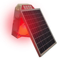 永侒光电 YAGD-SL02 DC12V 3W IP65 LED 红光 0.3HZ 警示灯 (计价单位:盏) 灰色