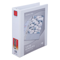 齐心(COMIX) A0234 A4 72MM 二孔三面插袋D型 文件夹 (计价单位:个) 白色