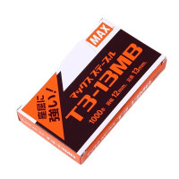 美克司(MAX) T3-13MB TG-A\TG-D 1000钉/盒 订书钉 (计价单位:盒) 银色