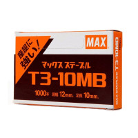 美克司(MAX) T3-10MB 1000钉/盒 钉枪专用 订书钉 (计价单位:盒) 银色