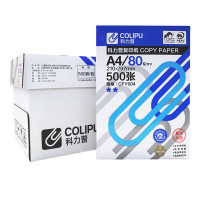 科力普(COLIPU) 2星 CFY004 A4 80g 500张/包 5包/箱 (大包装)PEFC认证 复印纸 (计价
