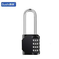 苏识 ZCB434L黑 四位密码锌合金长梁 密码锁 (计价单位:个) 黑色