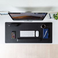 山业(SANWA) MPD-C6BK 297mm*210mm皮革 鼠标垫 (计价单位:个) 黑色