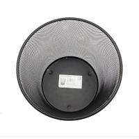 欧标(MATE-1ST) F4613 22*26.5*28cm 网格圆形纸篓 (计价单位:个) 黑色