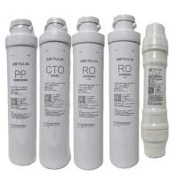 沁园(QINYUAN) PP棉+炭棒+RO膜2支+复合滤芯 适用机型QS-ZRW-L14 滤芯 5.00 个/组 (计价