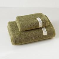 弗切尔珀榕 FBH0220643 33*75cm 全棉素锦清洁毛巾抹布两用 (计价单位:块) 茶绿色