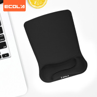 宜客莱(ECOLA) EZ2BK 人体工学护腕 超大特厚记忆棉 鼠标垫 (计价单位:个) 黑色