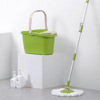 茶花(CHAHUA) C70001 手压双驱动旋转 拖把 1.00 把/套 (计价单位:套) 绿色