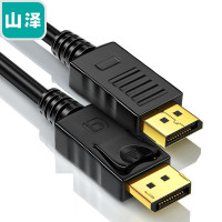 山泽(SAMZHE) ZJX-230 DP公转DP公 3米 DisplayPort转换线 (计价单位:根) 黑色