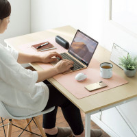 山业(SANWA) MPD-C6P-90 大号(900*400mm)PU皮 鼠标垫 1.00 个/张 (计价单位:张)